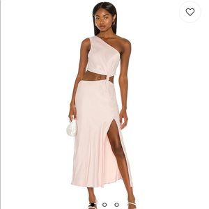 Imani Dress in Blush Pink